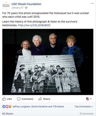 Auschwitz Survivor Photo